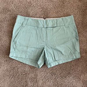 J. Crew Factory Chino Shorts Light Green (Pistachio) Size 0